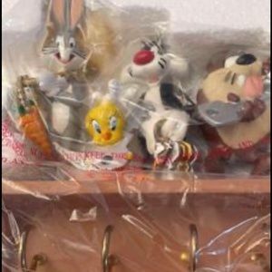Rare Vintage Warner Brothers Looney Tunes Keyholder